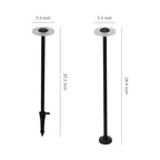 Outdoor Bollard Lights Minimalist Weatherproof LED Landscape Light