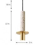 1 Light Pendant Light Cylindrical Circular LED Classic Island Lights