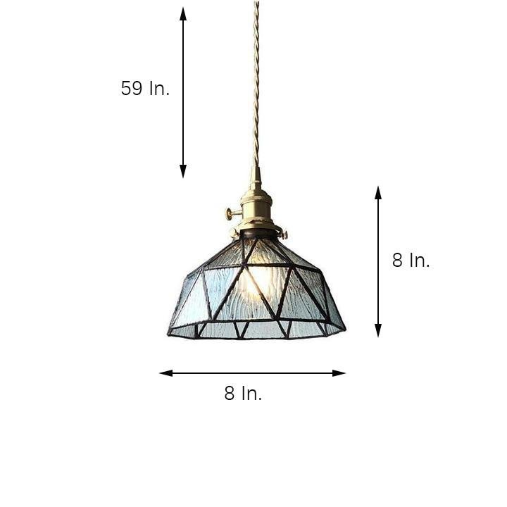 Lantern Industrial Glass Metal Pendant Lighting Ceiling Lights