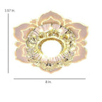 Floral Ornate LED Flush Mount Ceiling Light for Baby Kids
