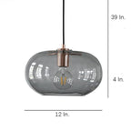 Artistic Electroplated Glass LED Nordic Pendant Lighting
