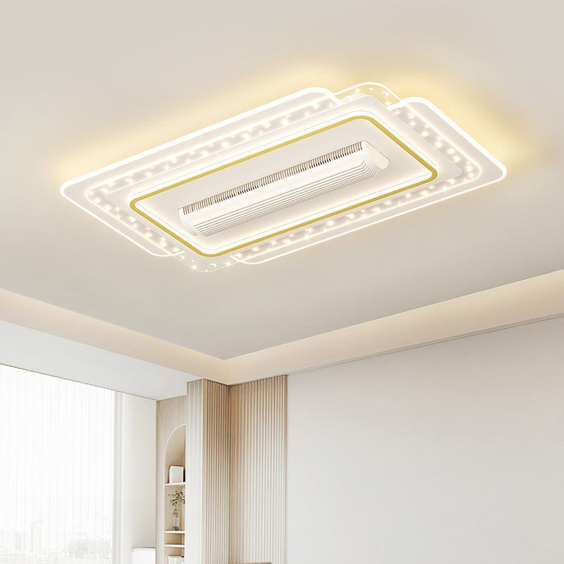 [BF259] BEMFAN 43'' Metal Bladeless Ceiling Fan with LED Light ,Voltage:100V-120V & 220V-240V