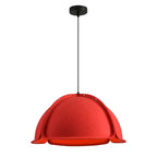Colored Pendant Light Pet Iron Body Adjustable Ceiling Light