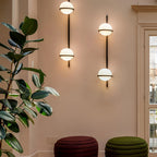 [Open-Box]Creative Flowerpot Ball Waterproof LED Black Modern Outdoor Wall Light