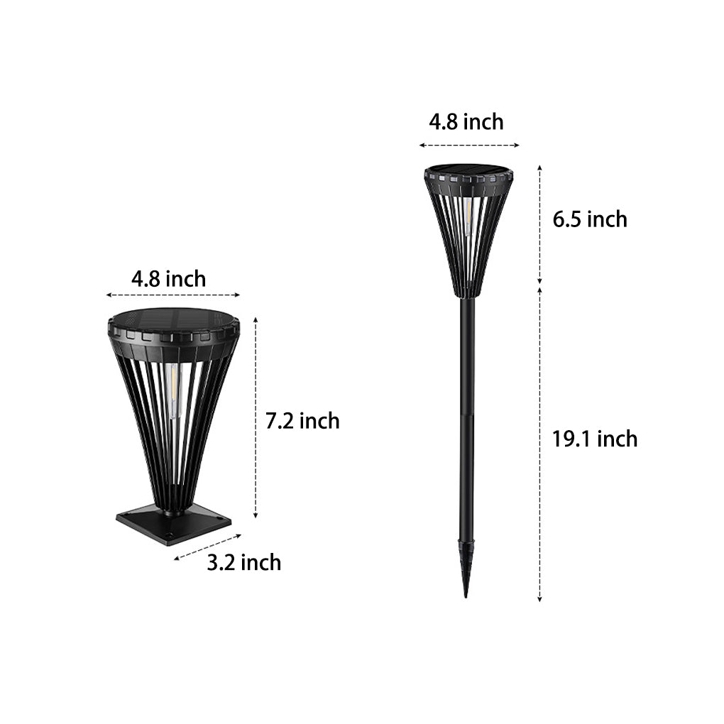 Waterproof Intelligent LED Solar Pathway Lights