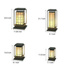 Asian Inspired Solar Path Lights Elegant Retro LED Decor for Outdoor Spaces