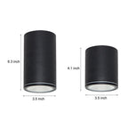 Round LED Flush Mount Ceiling Light Minimalist Waterproof Downlight for Living Rooms and Corridors