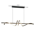 Creative LED Stepless Dimming Nordic Kitchen Chandeliers Ceiling Lighting