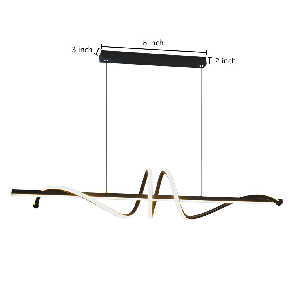 Creative LED Stepless Dimming Nordic Kitchen Chandeliers Ceiling Lighting
