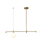 Bubble Glass Pendant Lights Nordic Minimalist Sleek Gold Ceiling Light
