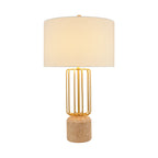 Geometric Metal Cage Table Light Nordic Style LED Eye-Care Lamp