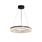 Circle Pendant Light Luxury Ring Art Chandelier