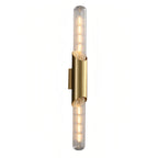 Luxury Lighting Set: Chandelier, Linear Sconces & Recessed Lights
