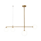 Bubble Glass Pendant Lights Nordic Minimalist Sleek Gold Ceiling Light
