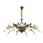 Vintage Floral Chandelier Vintage Rustic Branch Ceiling Light