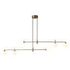 Bubble Glass Pendant Lights Nordic Minimalist Sleek Gold Ceiling Light