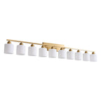Modern Bathroom Vanity Lights Minimalist Glass Mirror Light