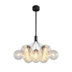 Modern Bubble Chandelier Minimalist Solid Copper Ceiling Light