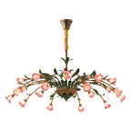 Vintage Floral Chandelier Vintage Rustic Branch Ceiling Light