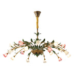 Vintage Floral Chandelier Vintage Rustic Branch Ceiling Light