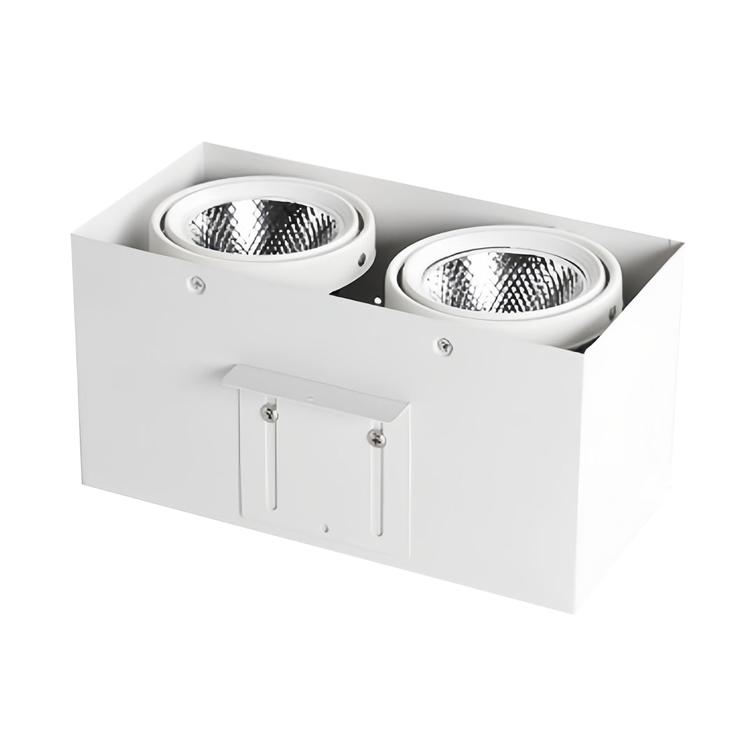 Square Recessed Downlights Modern Grille Recessed Ceiling Lights