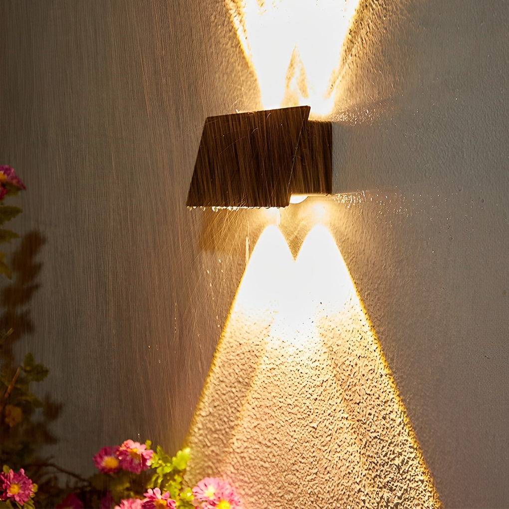 Rectangular Up and Down Light LED Waterproof Modern Wall Washer Lights