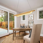 Unique Wood Design LED Modern Rustic Pendant Lighting Ceililng Lights