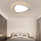 Nordic Geometric Reuleaux Triangle Modern Flush Mount Light with Remote Control