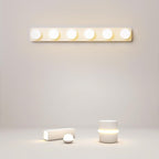 Soft Warm White LED Wall Sconces with 4 Heads 6 Heads Small Spherical Bulb