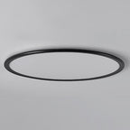 16'' Modern LED Ultrathin White Black Flush Mount Lights Circle Ceiling Lights