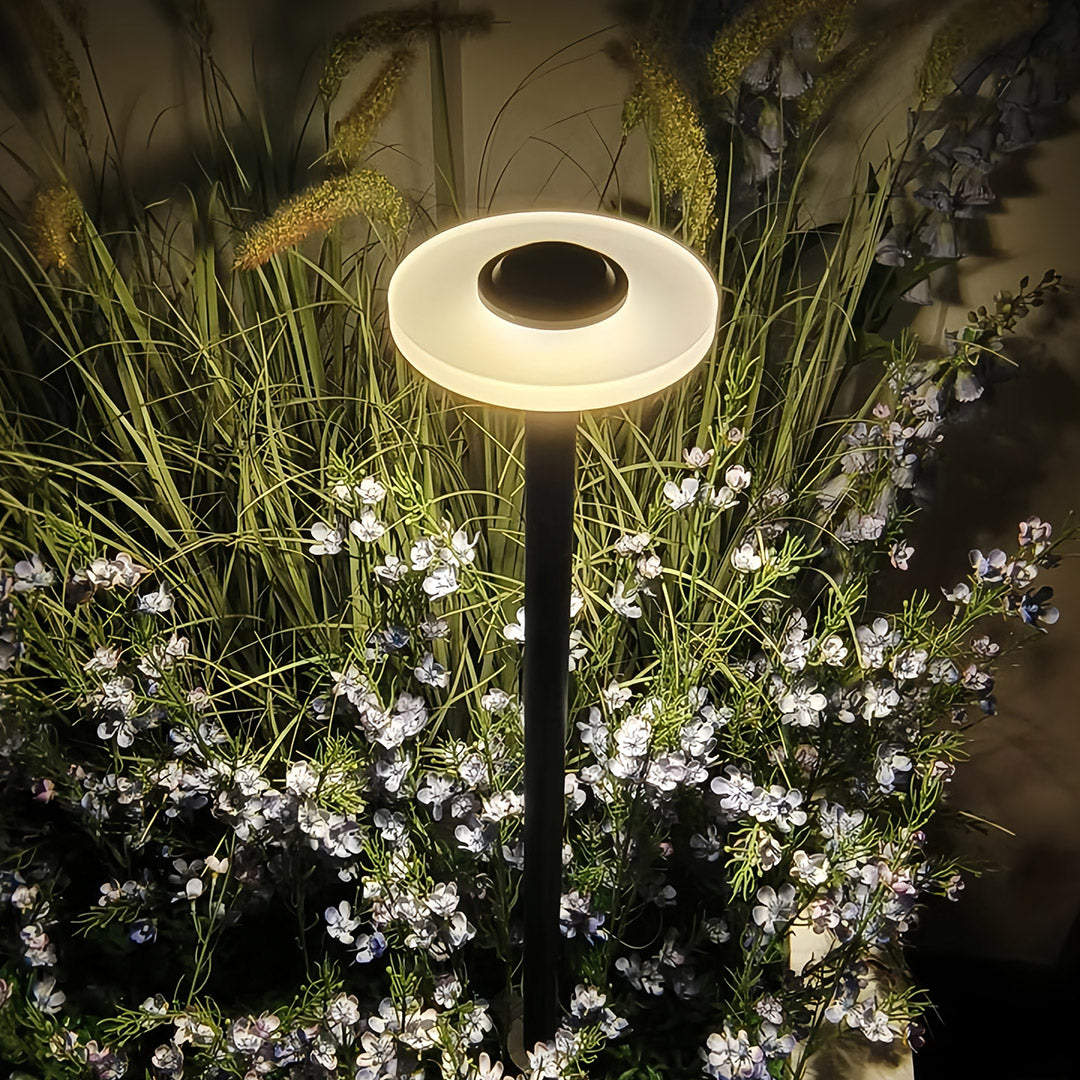 Outdoor Bollard Lights Minimalist Weatherproof LED Landscape Light
