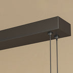 Modern LED Acrylic Seagull Linear Chandelier for Dining