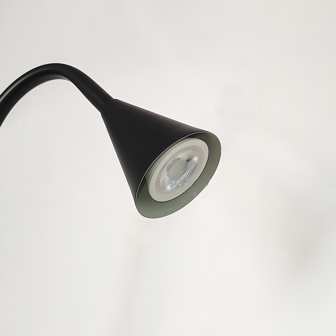 Black and Gold Floor Lamps LED Minimalist Reading Lamps