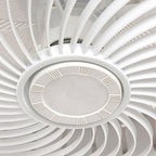 Three-level Wind Regulation Nordic Modern Bladeless Ceiling Fans with Lights and Remote Control