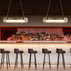 Industrial Pendant Lights Glass Shade Single-Head Retro Creative Light