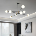 Branch Chandeliers Nordic Magic Black and Gold Iron Ceiling Light