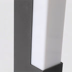 Square Bollard Lights European-Style Outdoor Waterproof Lawn Light