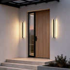 Modern Linear Wall Sconce Outdoor Waterproof Crystal Light