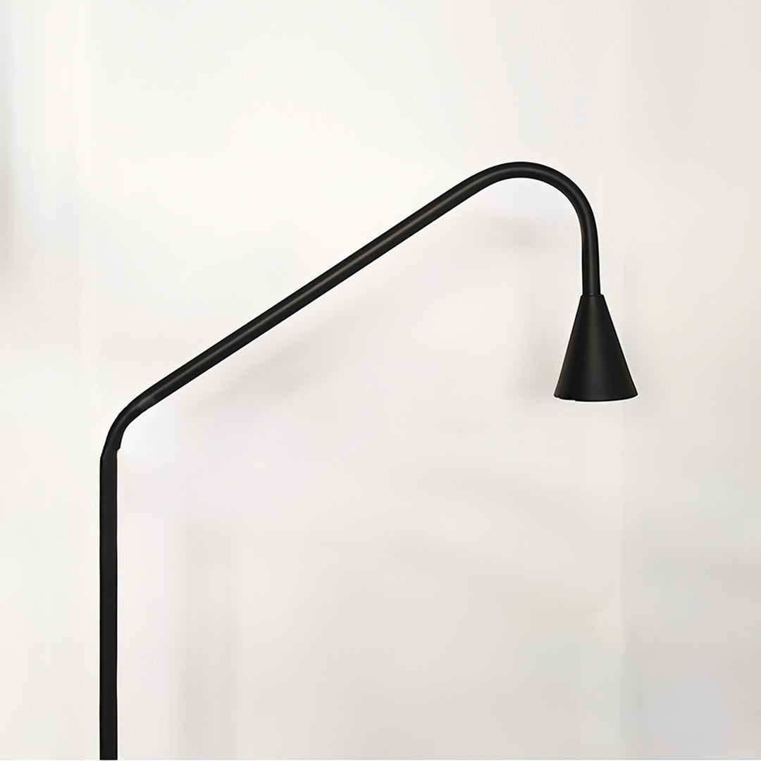 Black and Gold Floor Lamps LED Minimalist Reading Lamps