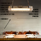 Industrial Pendant Lights Glass Shade Single-Head Retro Creative Light