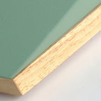 Colorful Flush Mount Ceiling Light Nordic Geometric Wooden Ceiling Lamp