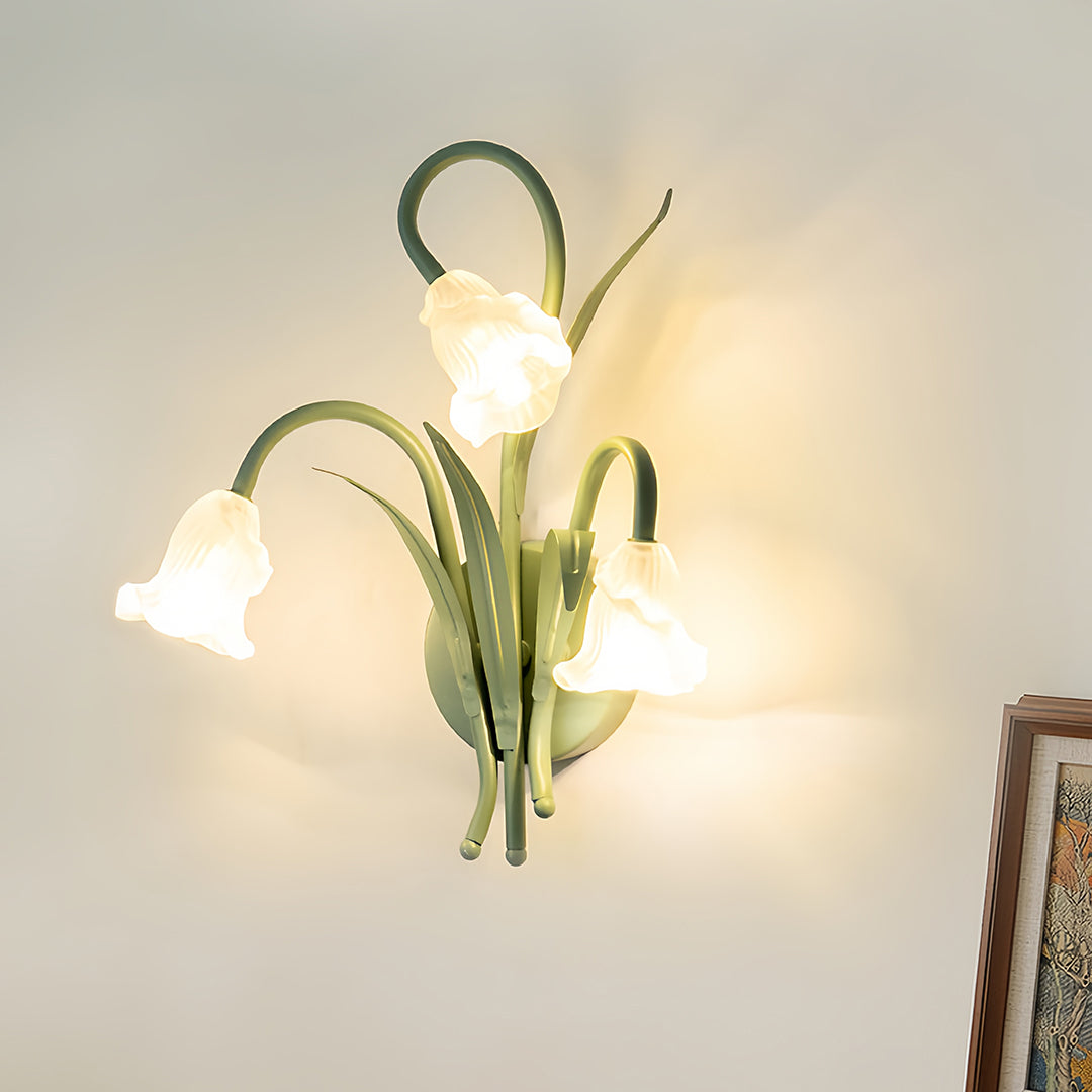 Flower Wall Light French Country Classic Romantic Creative Lamp
