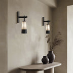 Black Wall Lights Elegant Modern LED Bedside Reading Wall Lamp