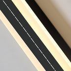 Outdoor Linear Wall Light Stylish Contemporary Waterproof Solar Lamp