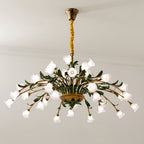 Vintage Floral Chandelier Vintage Rustic Branch Ceiling Light
