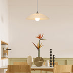 Japanese Style Pendant Light Retro Water Pattern Glass Light