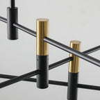 Branch Chandeliers Nordic Magic Black and Gold Iron Ceiling Light