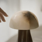 Table Mushroom Lamps Nordic Resin  LED Unique Atmosphere Lamp