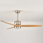 Contemporary Ceiling Fan with Light LED Remote Control Ceiling Fans