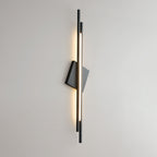 Linear Wall Light Geometric Diamond Accent Sculptural Wall Sconce